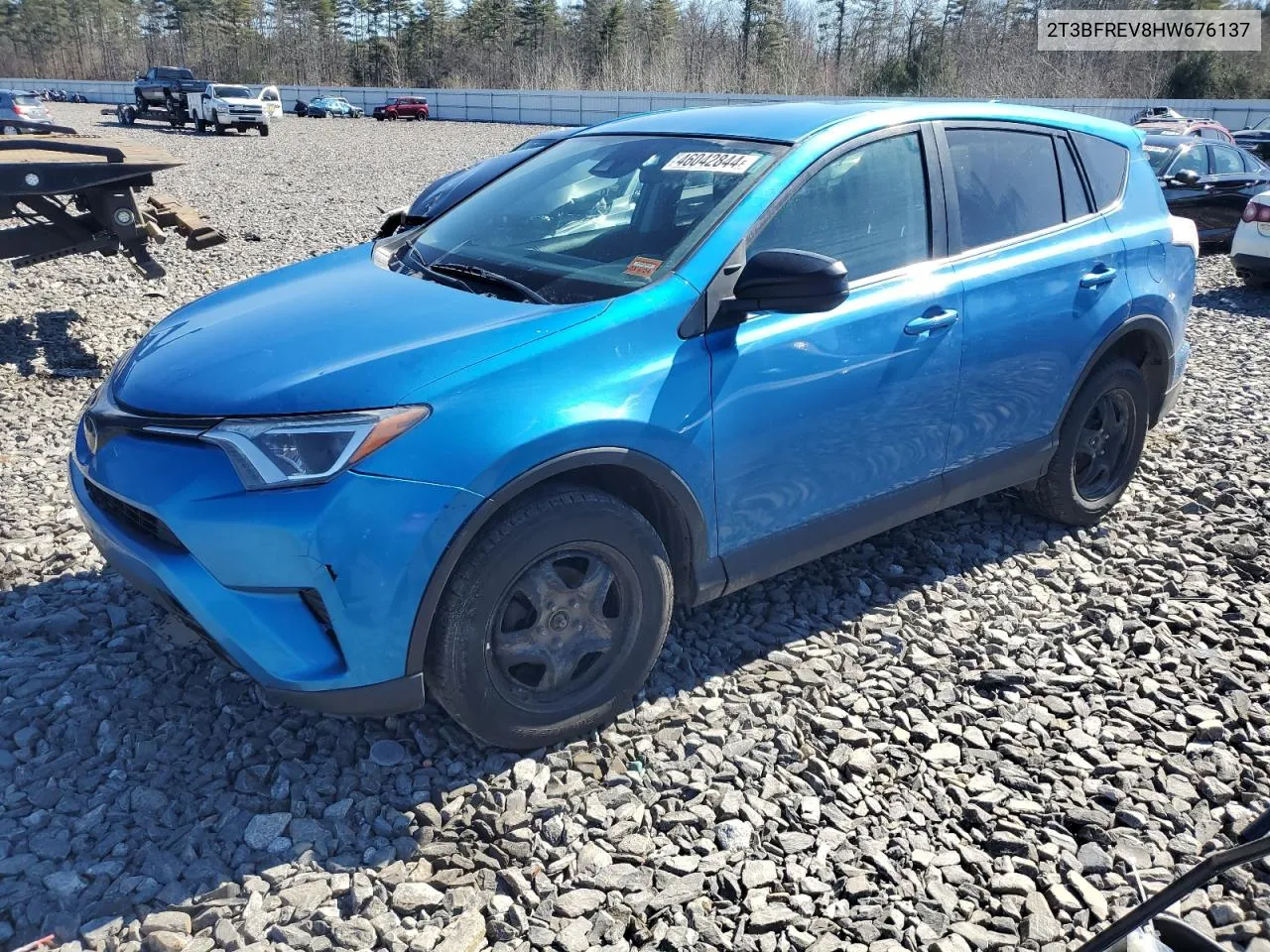 2017 Toyota Rav4 Le VIN: 2T3BFREV8HW676137 Lot: 46042844