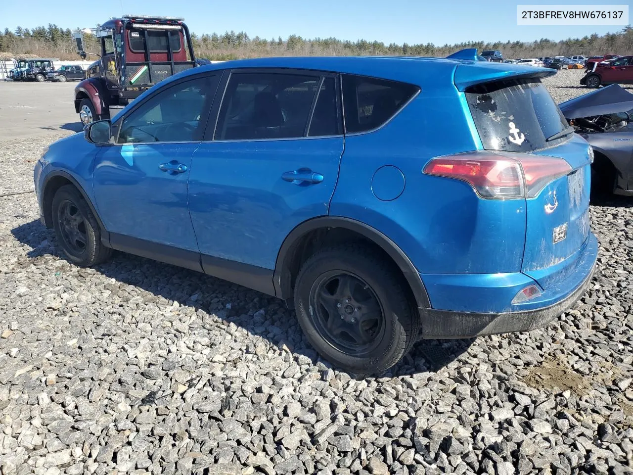 2017 Toyota Rav4 Le VIN: 2T3BFREV8HW676137 Lot: 46042844