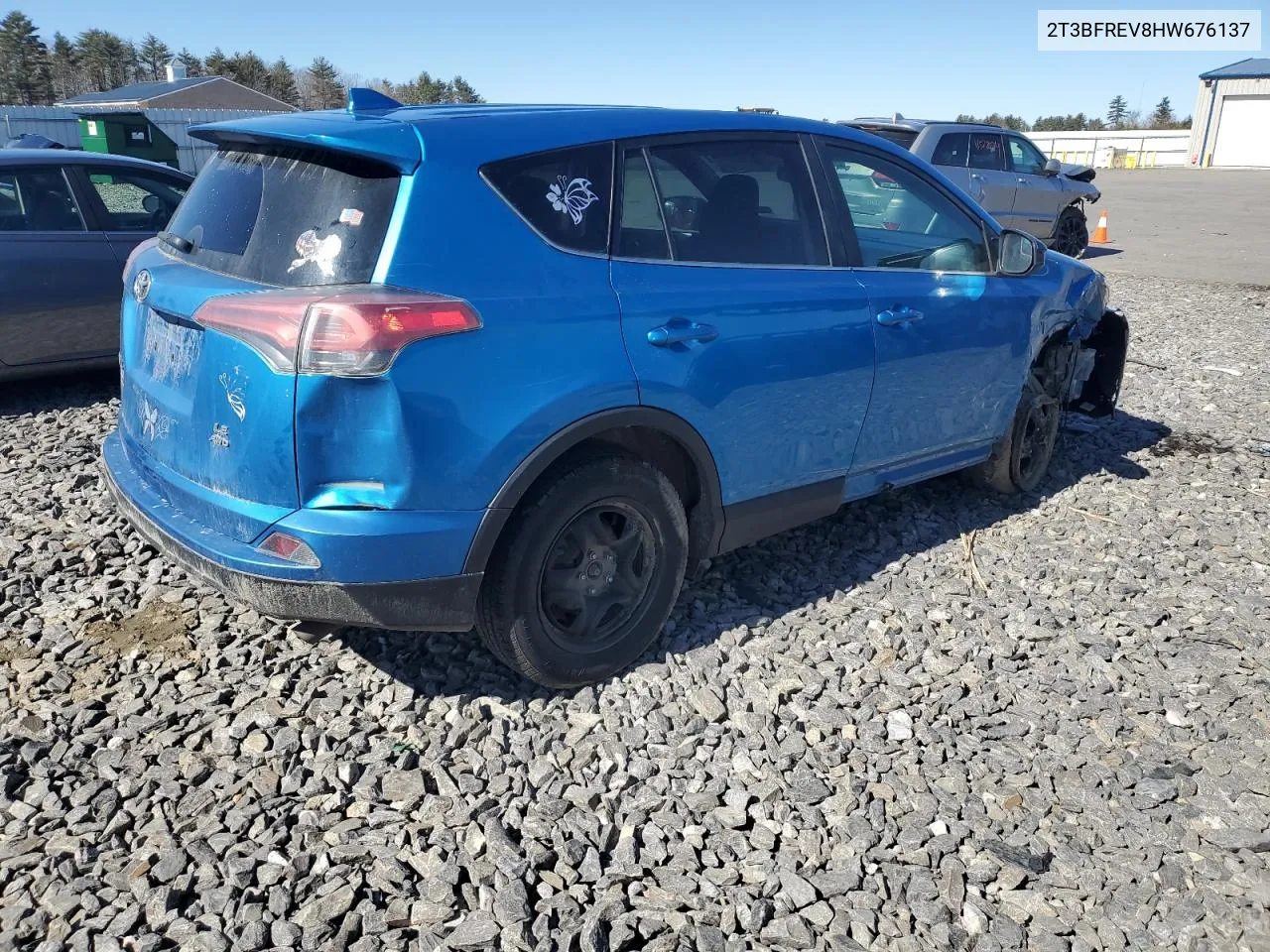 2017 Toyota Rav4 Le VIN: 2T3BFREV8HW676137 Lot: 46042844