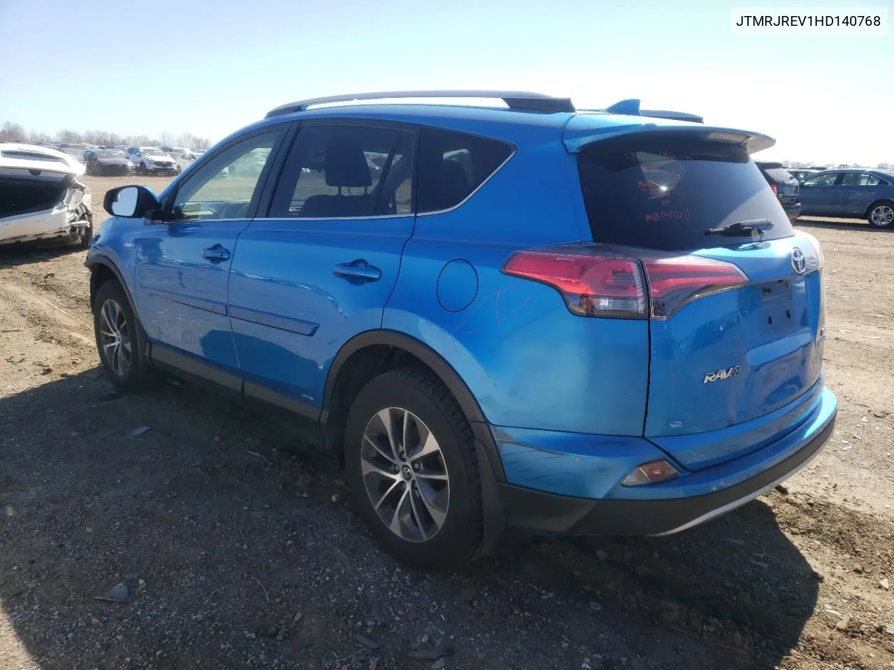 JTMRJREV1HD140768 2017 Toyota Rav4 Hv Le