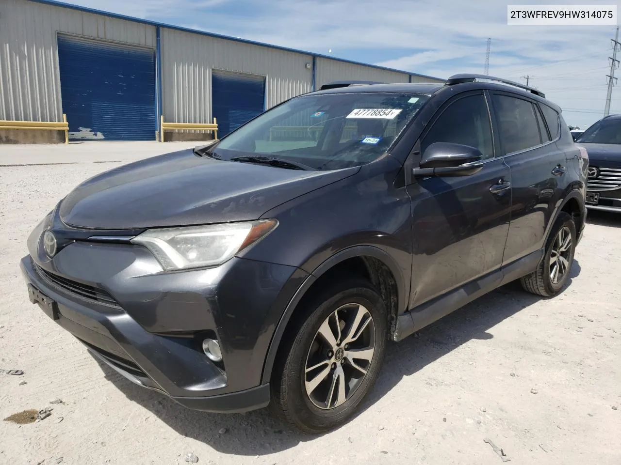 2017 Toyota Rav4 Xle VIN: 2T3WFREV9HW314075 Lot: 47778854