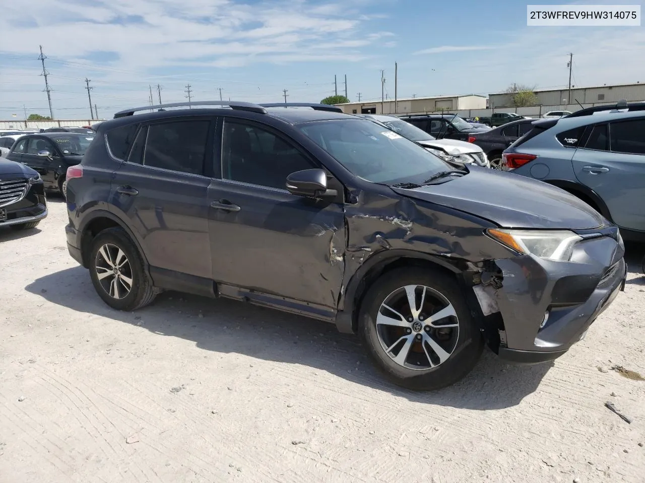 2017 Toyota Rav4 Xle VIN: 2T3WFREV9HW314075 Lot: 47778854