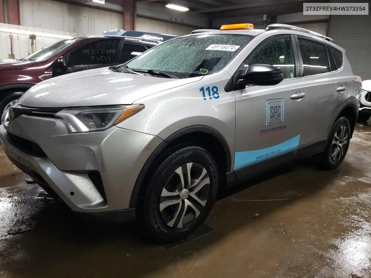 2017 Toyota Rav4 Le VIN: 2T3ZFREV4HW373354 Lot: 49116474