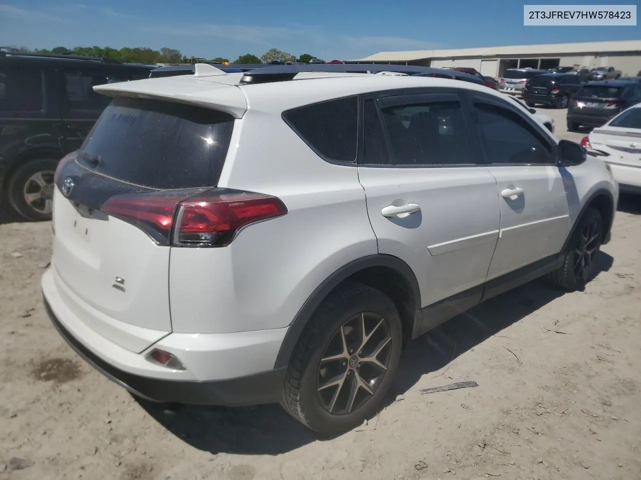 2017 Toyota Rav4 Se VIN: 2T3JFREV7HW578423 Lot: 52296044