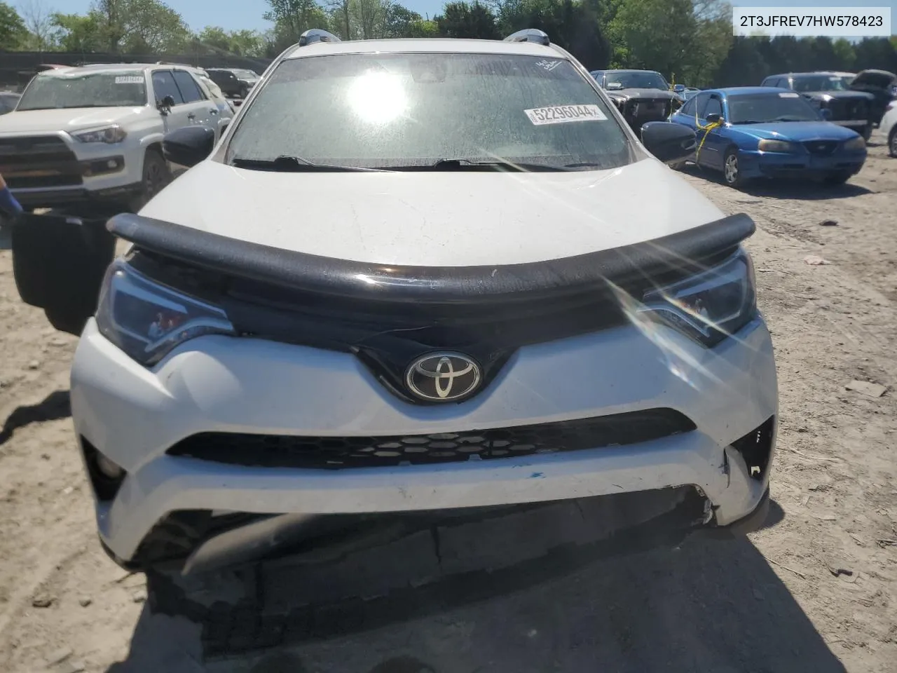 2017 Toyota Rav4 Se VIN: 2T3JFREV7HW578423 Lot: 52296044