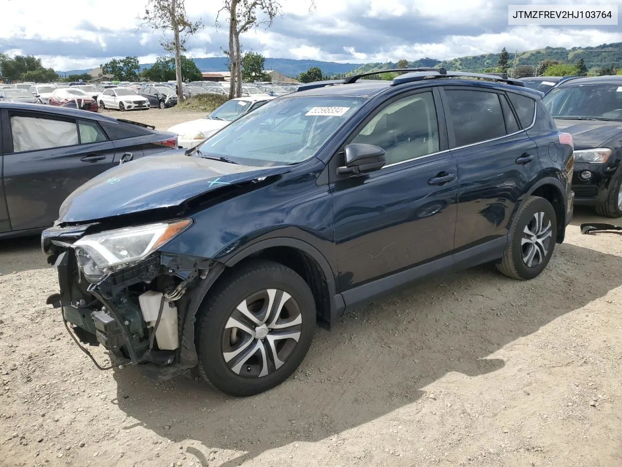 2017 Toyota Rav4 Le VIN: JTMZFREV2HJ103764 Lot: 52598334