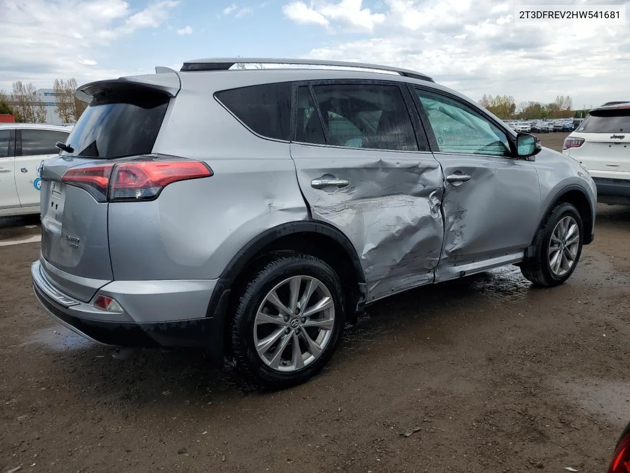 2017 Toyota Rav4 Limited VIN: 2T3DFREV2HW541681 Lot: 54426864