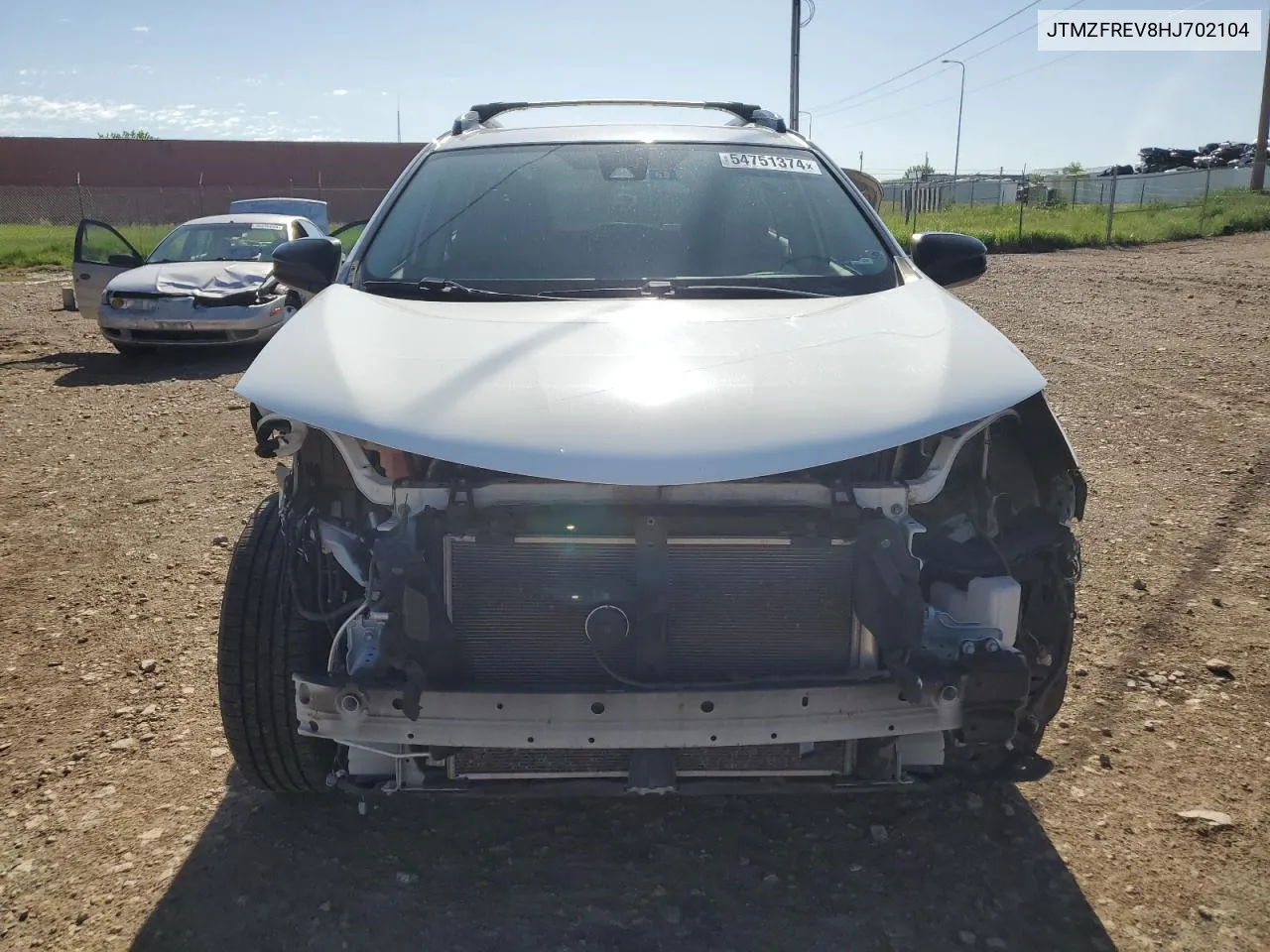 JTMZFREV8HJ702104 2017 Toyota Rav4 Le