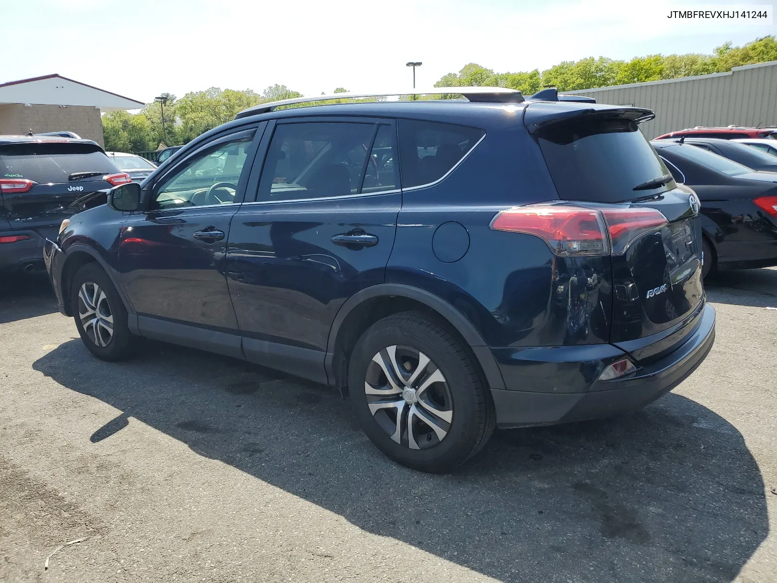 2017 Toyota Rav4 Le VIN: JTMBFREVXHJ141244 Lot: 55251554