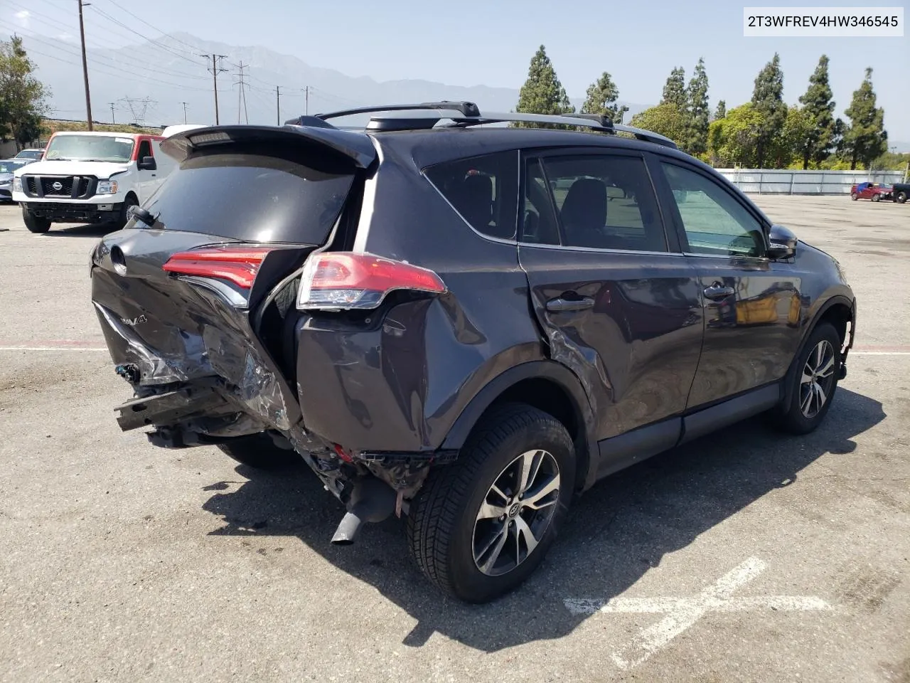 2017 Toyota Rav4 Xle VIN: 2T3WFREV4HW346545 Lot: 55956914