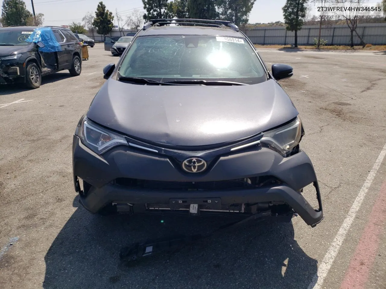 2T3WFREV4HW346545 2017 Toyota Rav4 Xle