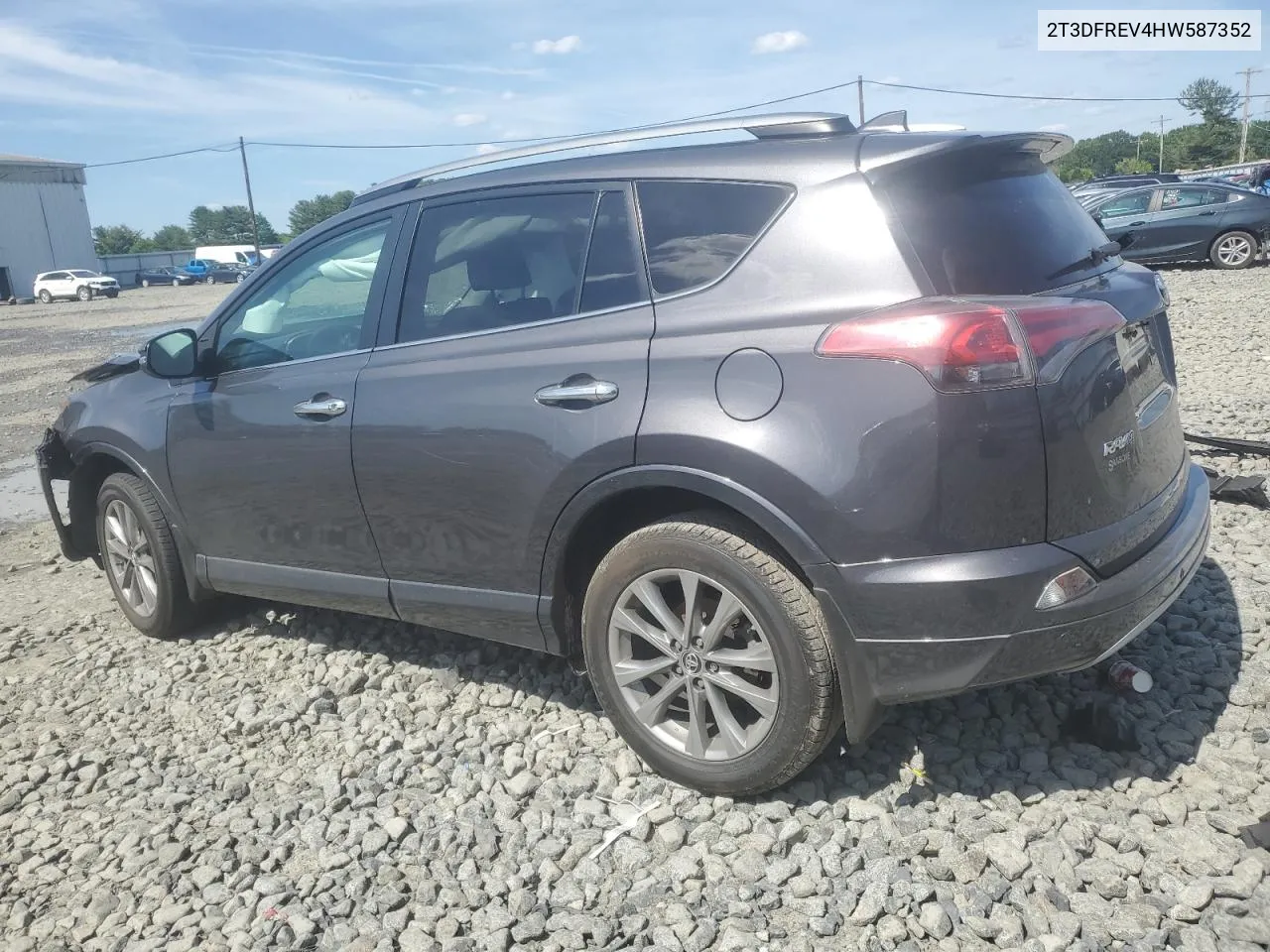 2017 Toyota Rav4 Limited VIN: 2T3DFREV4HW587352 Lot: 56436484