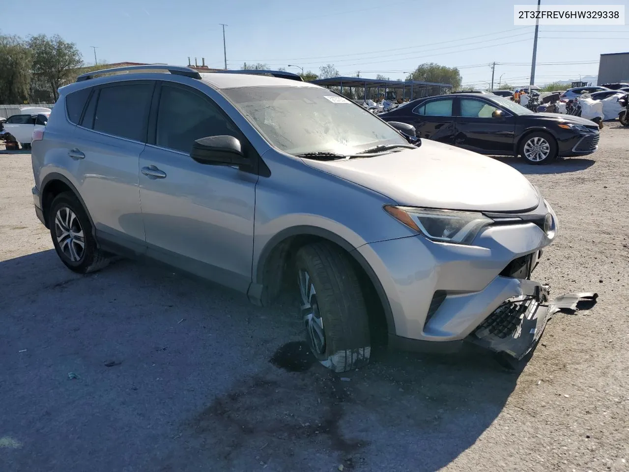 2017 Toyota Rav4 Le VIN: 2T3ZFREV6HW329338 Lot: 57237204