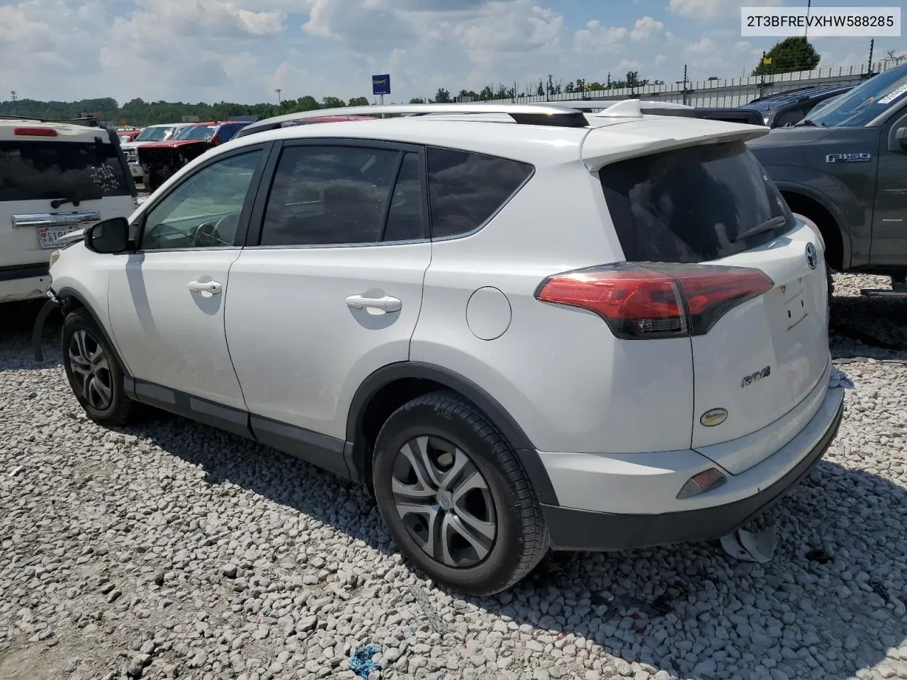 2017 Toyota Rav4 Le VIN: 2T3BFREVXHW588285 Lot: 57855574