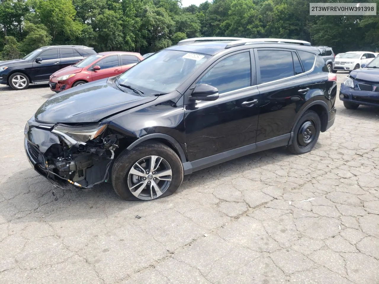 2017 Toyota Rav4 Xle VIN: 2T3WFREV0HW391398 Lot: 58308264