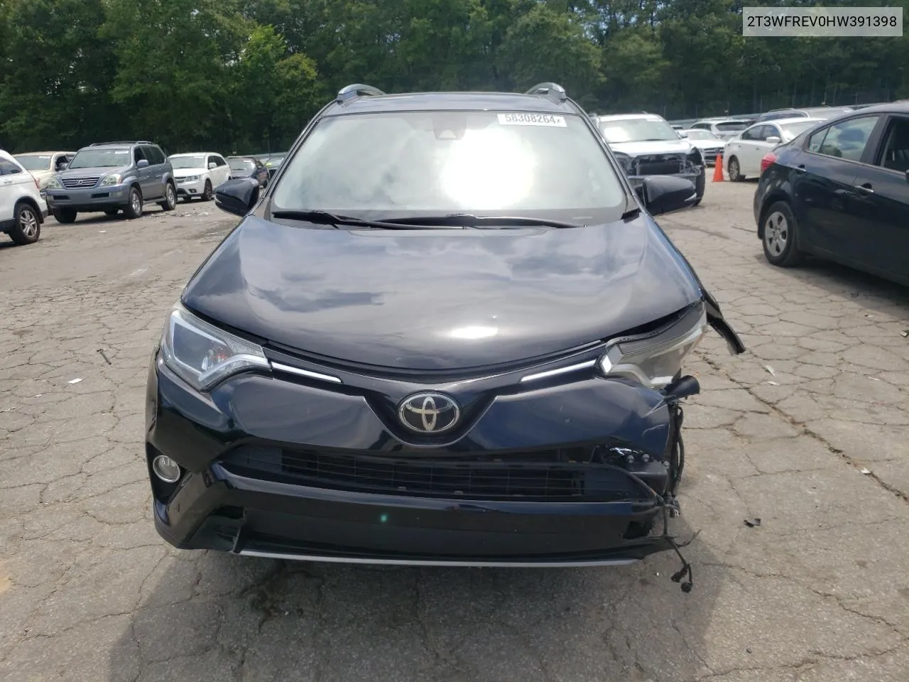 2017 Toyota Rav4 Xle VIN: 2T3WFREV0HW391398 Lot: 58308264