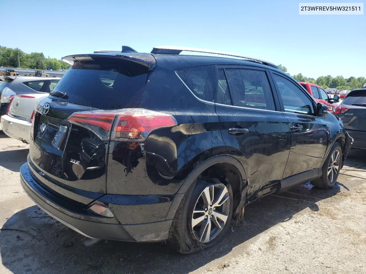 2017 Toyota Rav4 Xle VIN: 2T3WFREV5HW321511 Lot: 58690044