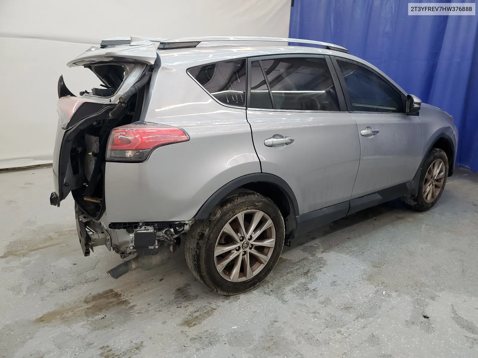 2017 Toyota Rav4 Limited VIN: 2T3YFREV7HW376888 Lot: 59091084