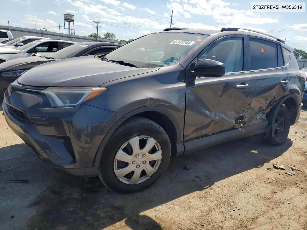 2017 Toyota Rav4 Le VIN: 2T3ZFREV5HW356319 Lot: 59101384