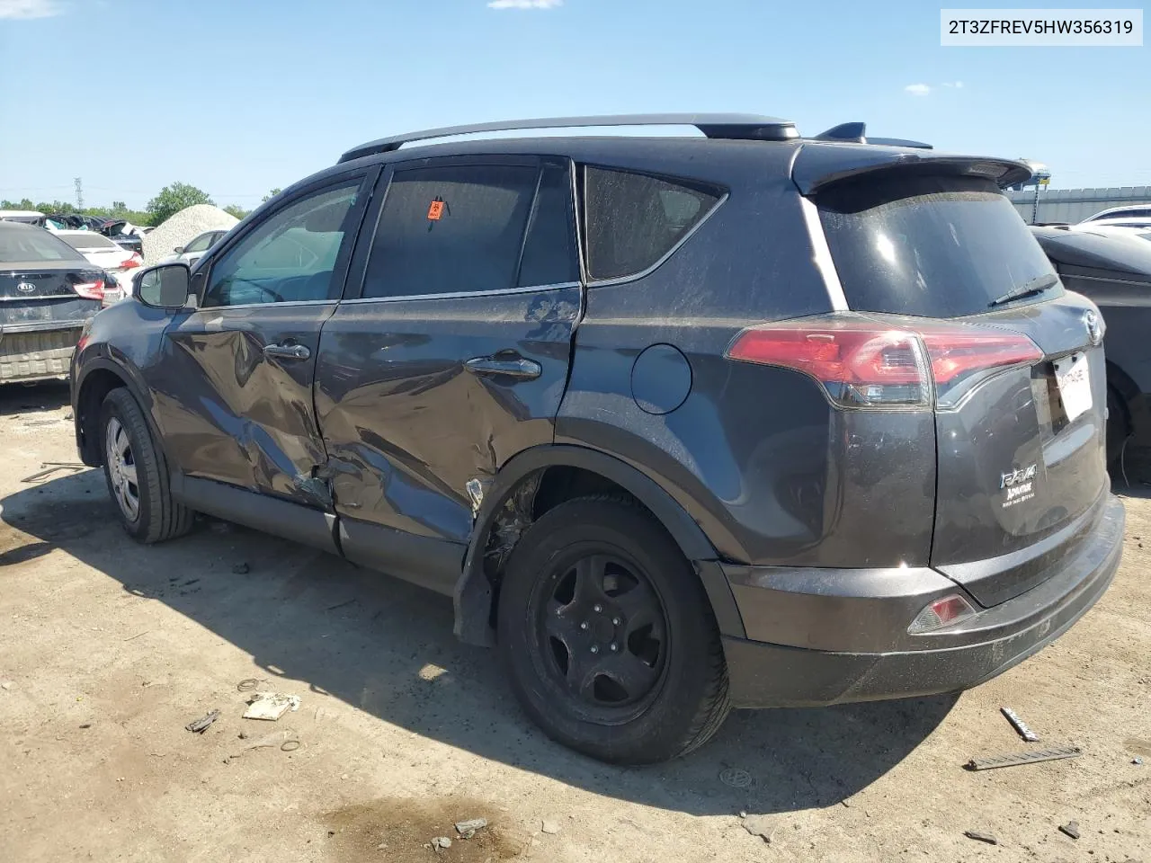 2T3ZFREV5HW356319 2017 Toyota Rav4 Le