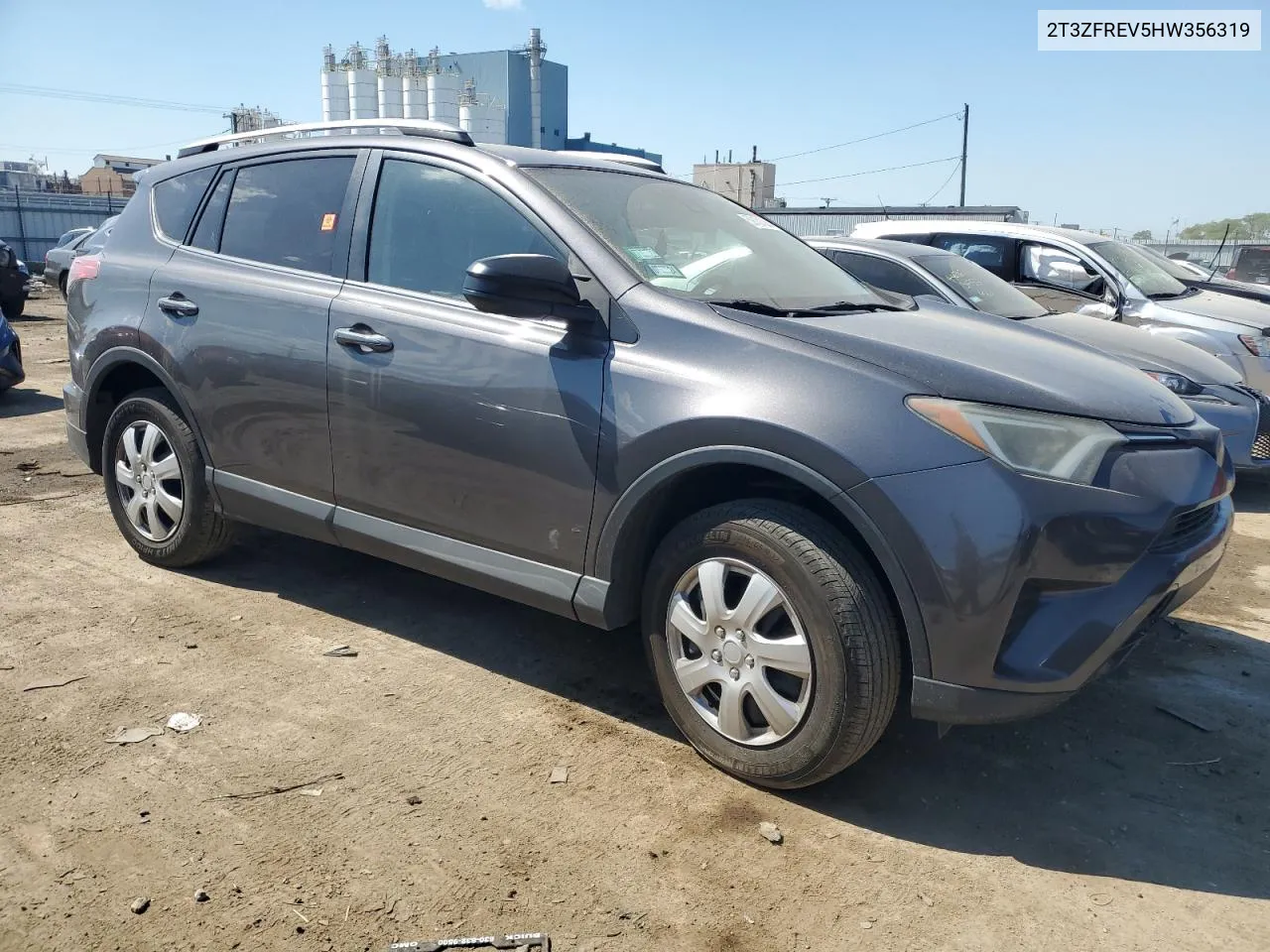 2T3ZFREV5HW356319 2017 Toyota Rav4 Le