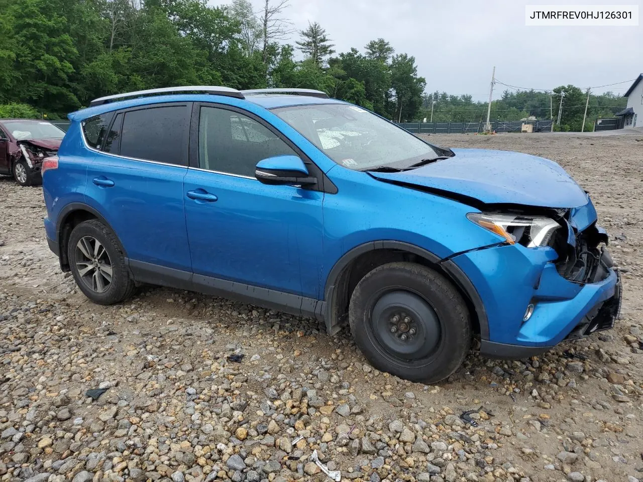 2017 Toyota Rav4 Xle VIN: JTMRFREV0HJ126301 Lot: 59261084