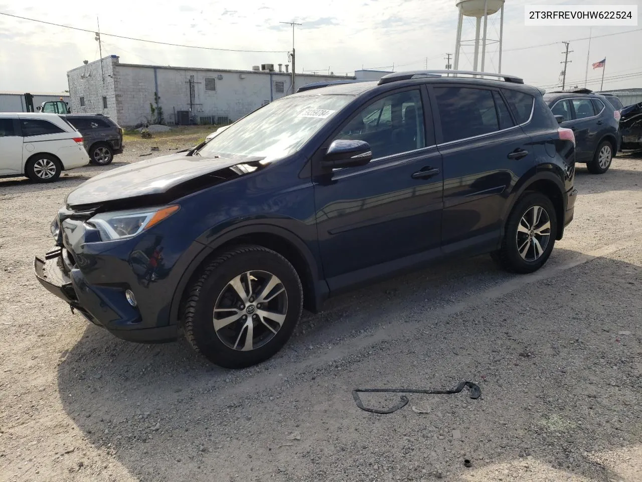 2017 Toyota Rav4 Xle VIN: 2T3RFREV0HW622524 Lot: 59359784