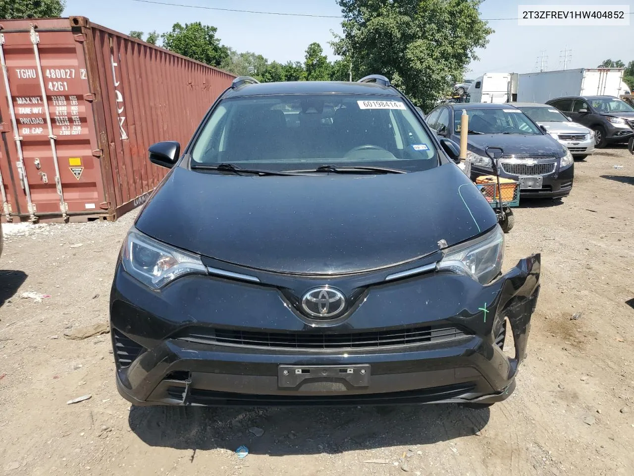 2T3ZFREV1HW404852 2017 Toyota Rav4 Le