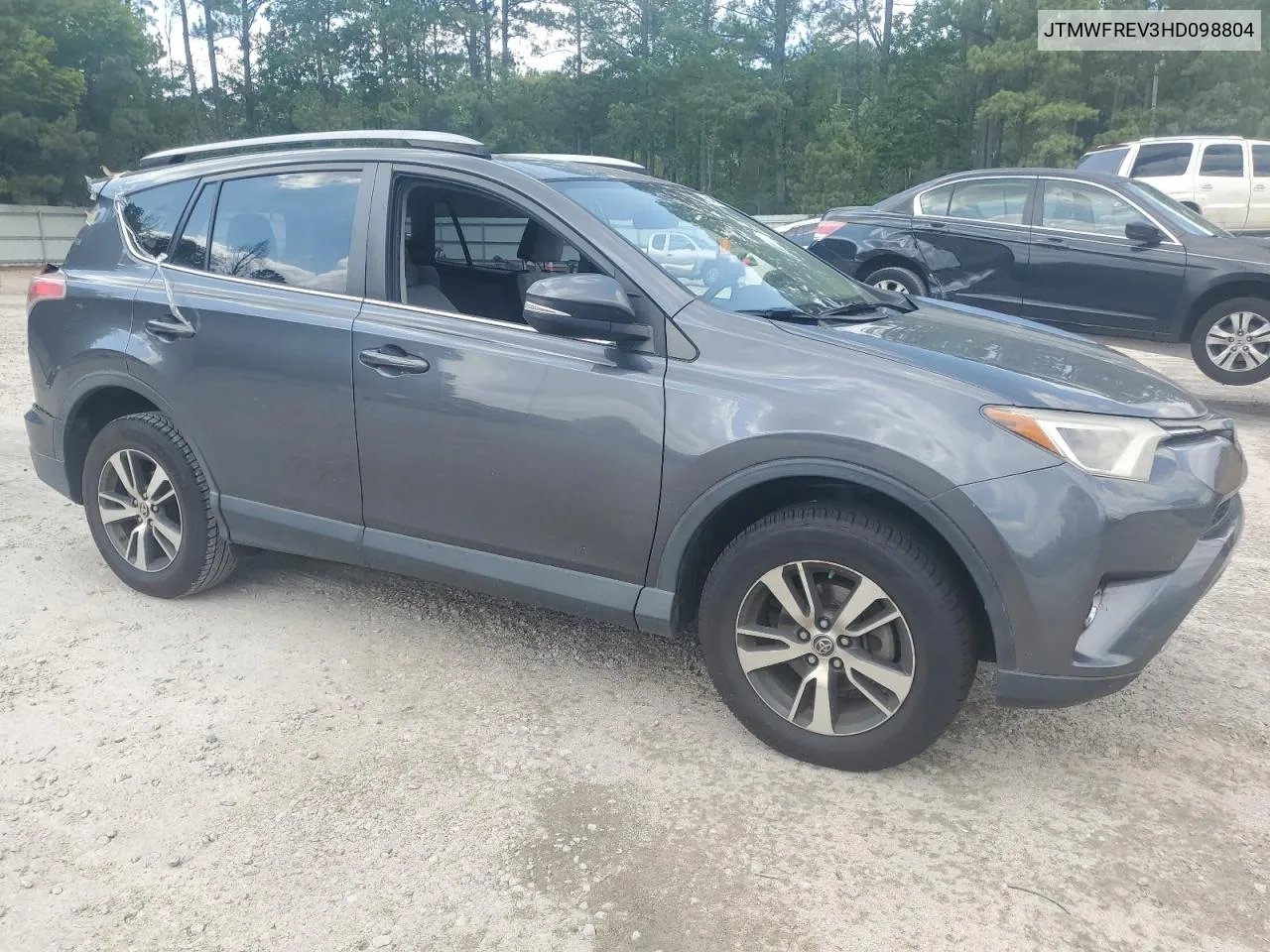 2017 Toyota Rav4 Xle VIN: JTMWFREV3HD098804 Lot: 60416444