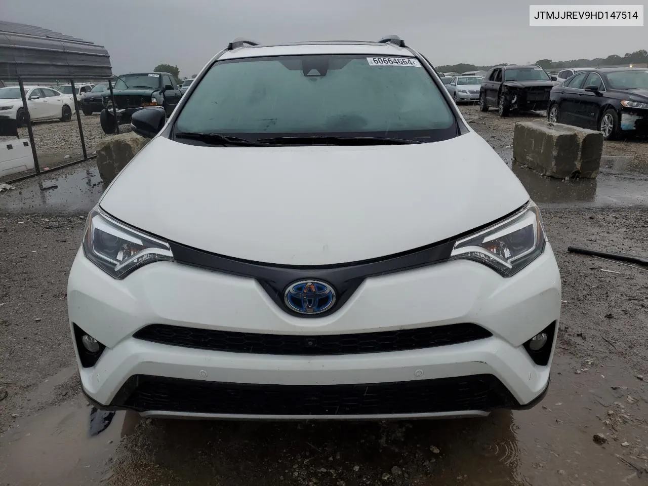 JTMJJREV9HD147514 2017 Toyota Rav4 Hv Se