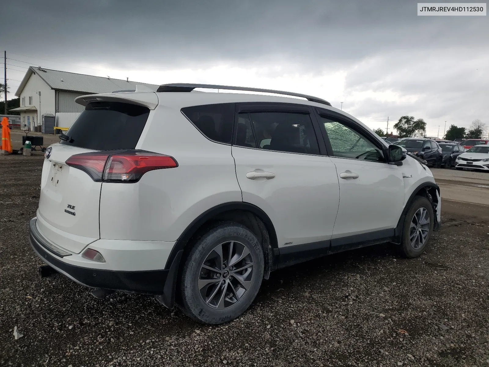 JTMRJREV4HD112530 2017 Toyota Rav4 Hv Le