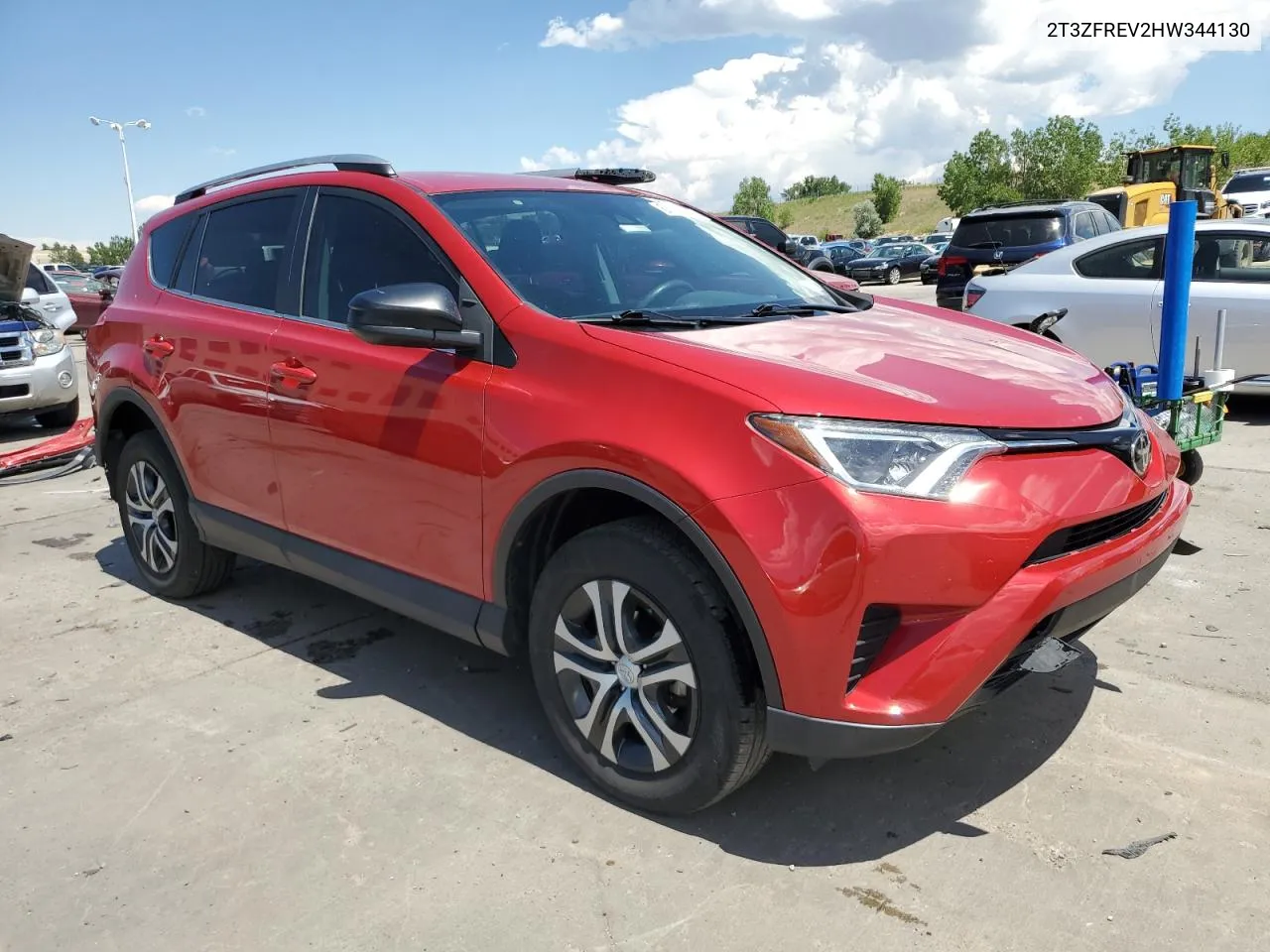 2017 Toyota Rav4 Le VIN: 2T3ZFREV2HW344130 Lot: 60774174