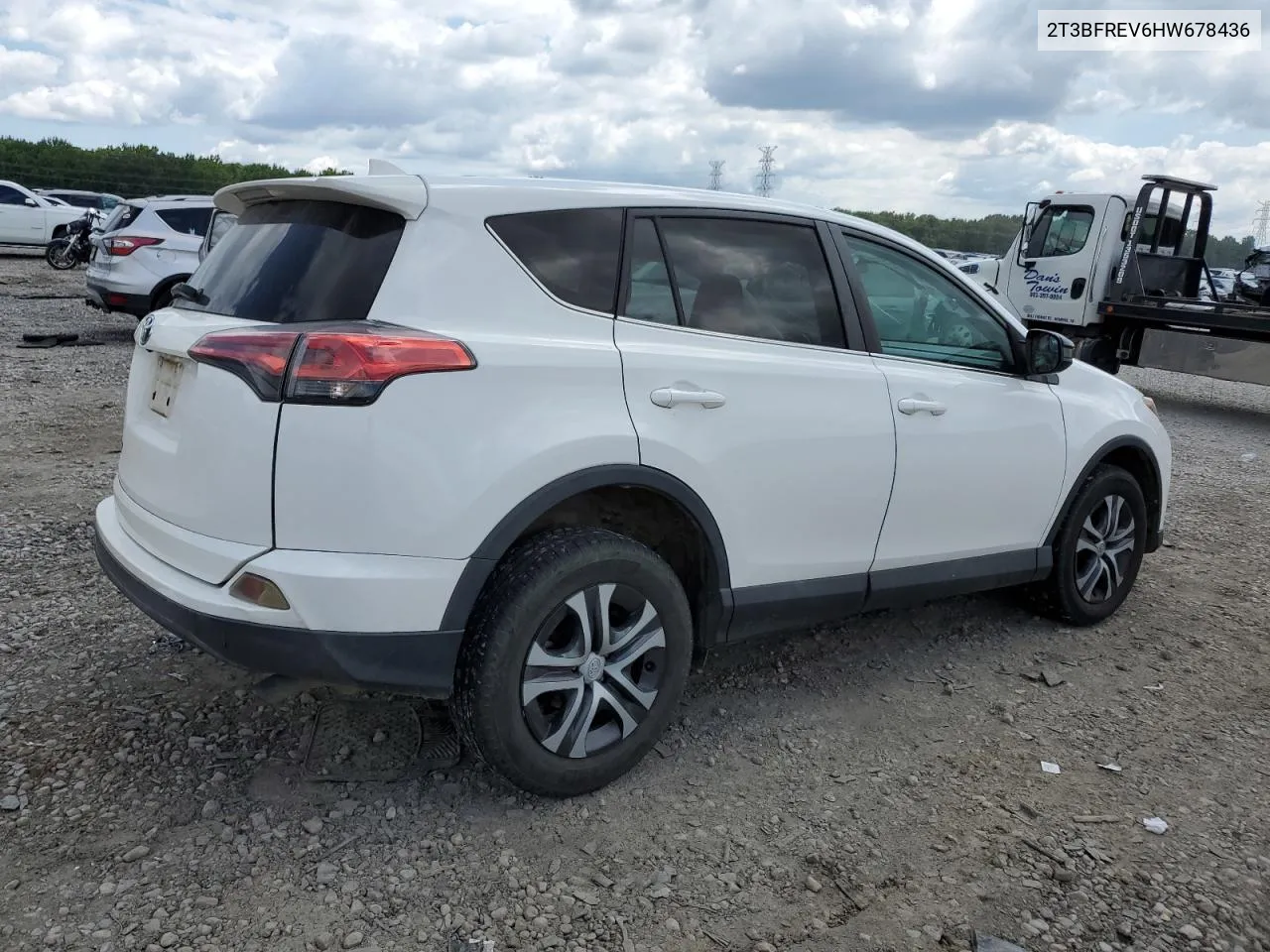 2017 Toyota Rav4 Le VIN: 2T3BFREV6HW678436 Lot: 61028114