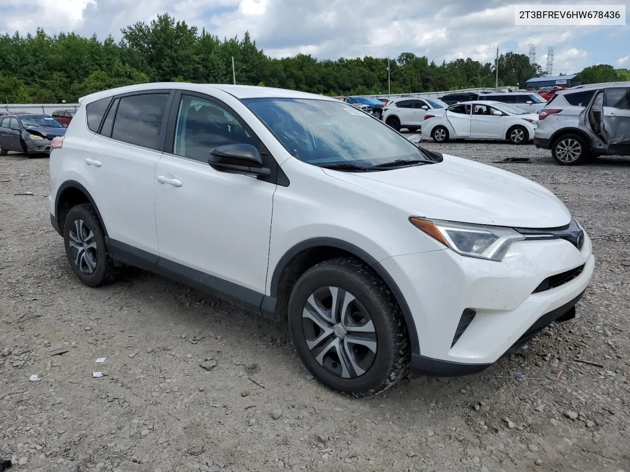 2017 Toyota Rav4 Le VIN: 2T3BFREV6HW678436 Lot: 61028114