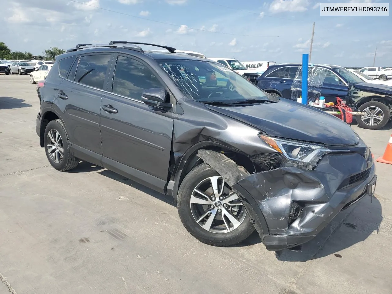 2017 Toyota Rav4 Xle VIN: JTMWFREV1HD093746 Lot: 61340414