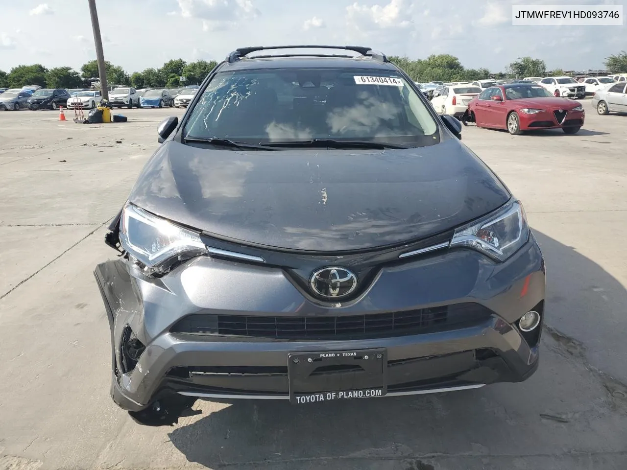 2017 Toyota Rav4 Xle VIN: JTMWFREV1HD093746 Lot: 61340414