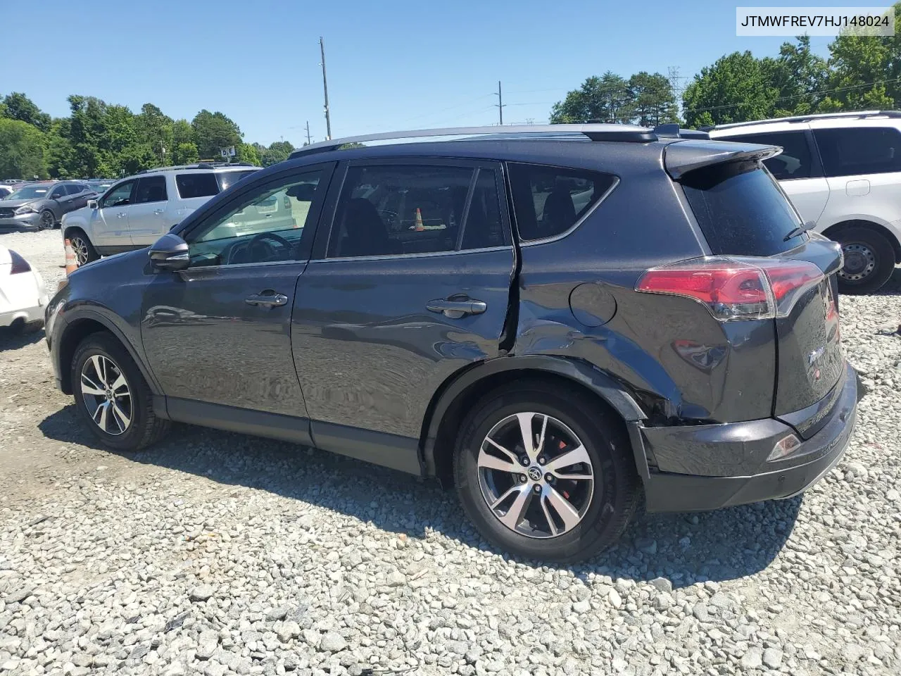 JTMWFREV7HJ148024 2017 Toyota Rav4 Xle