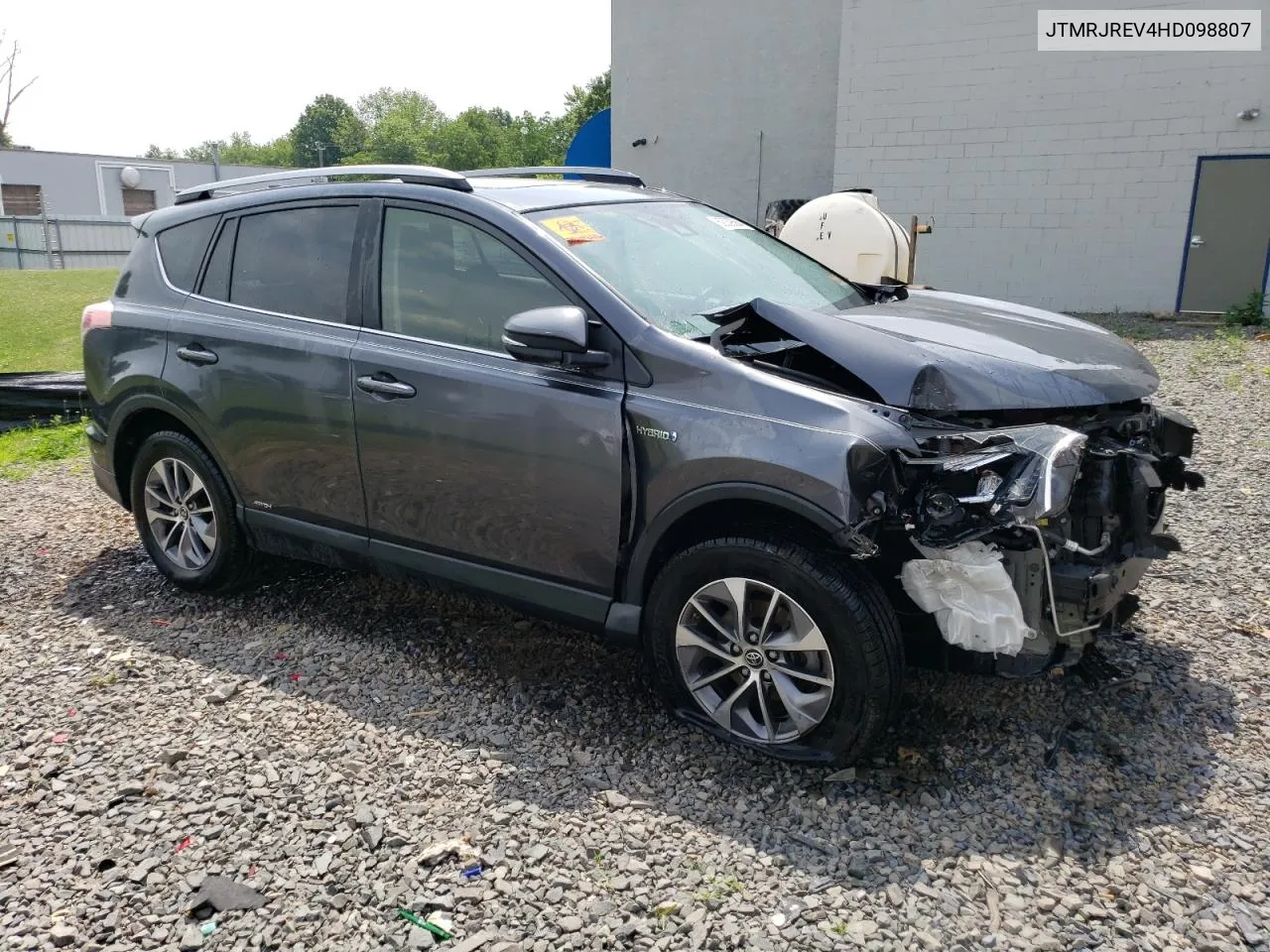 2017 Toyota Rav4 Hv Le VIN: JTMRJREV4HD098807 Lot: 62039584