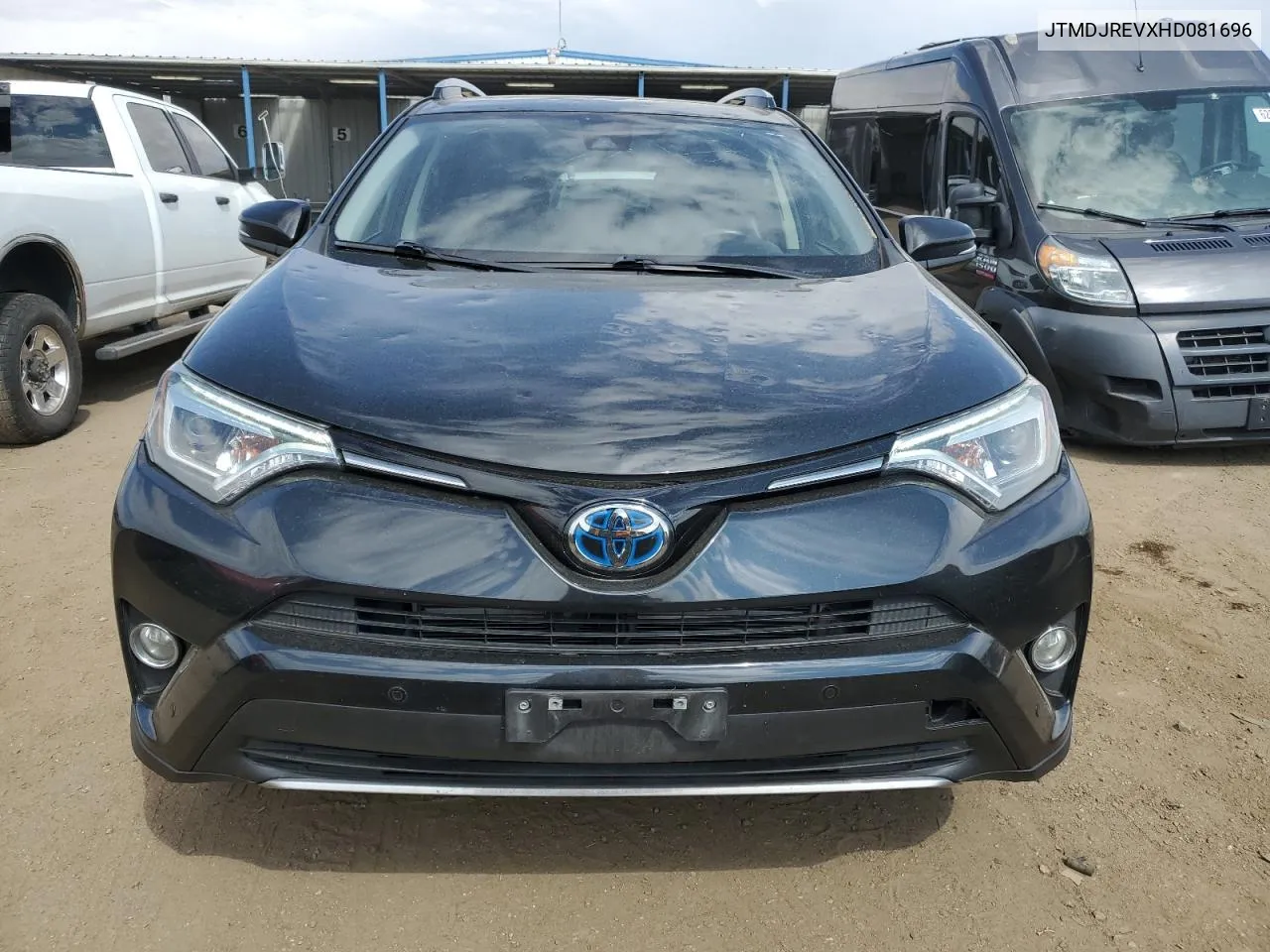 2017 Toyota Rav4 Hv Limited VIN: JTMDJREVXHD081696 Lot: 62703494