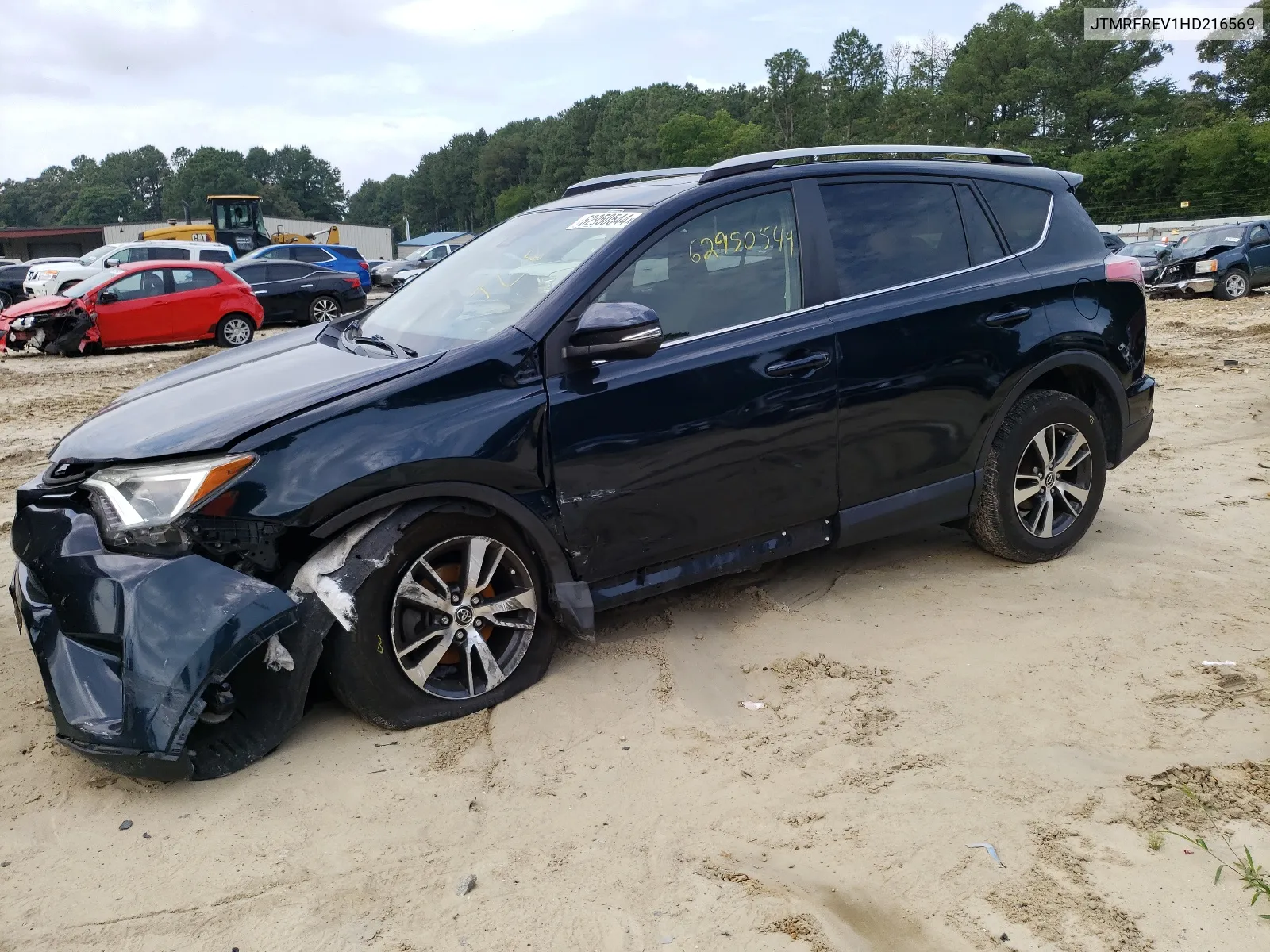 2017 Toyota Rav4 Xle VIN: JTMRFREV1HD216569 Lot: 62950544