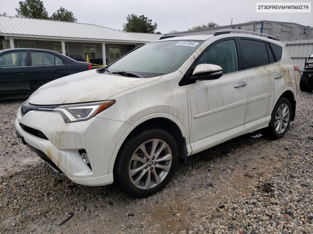 2017 Toyota Rav4 Limited VIN: 2T3DFREV6HW560279 Lot: 62980434