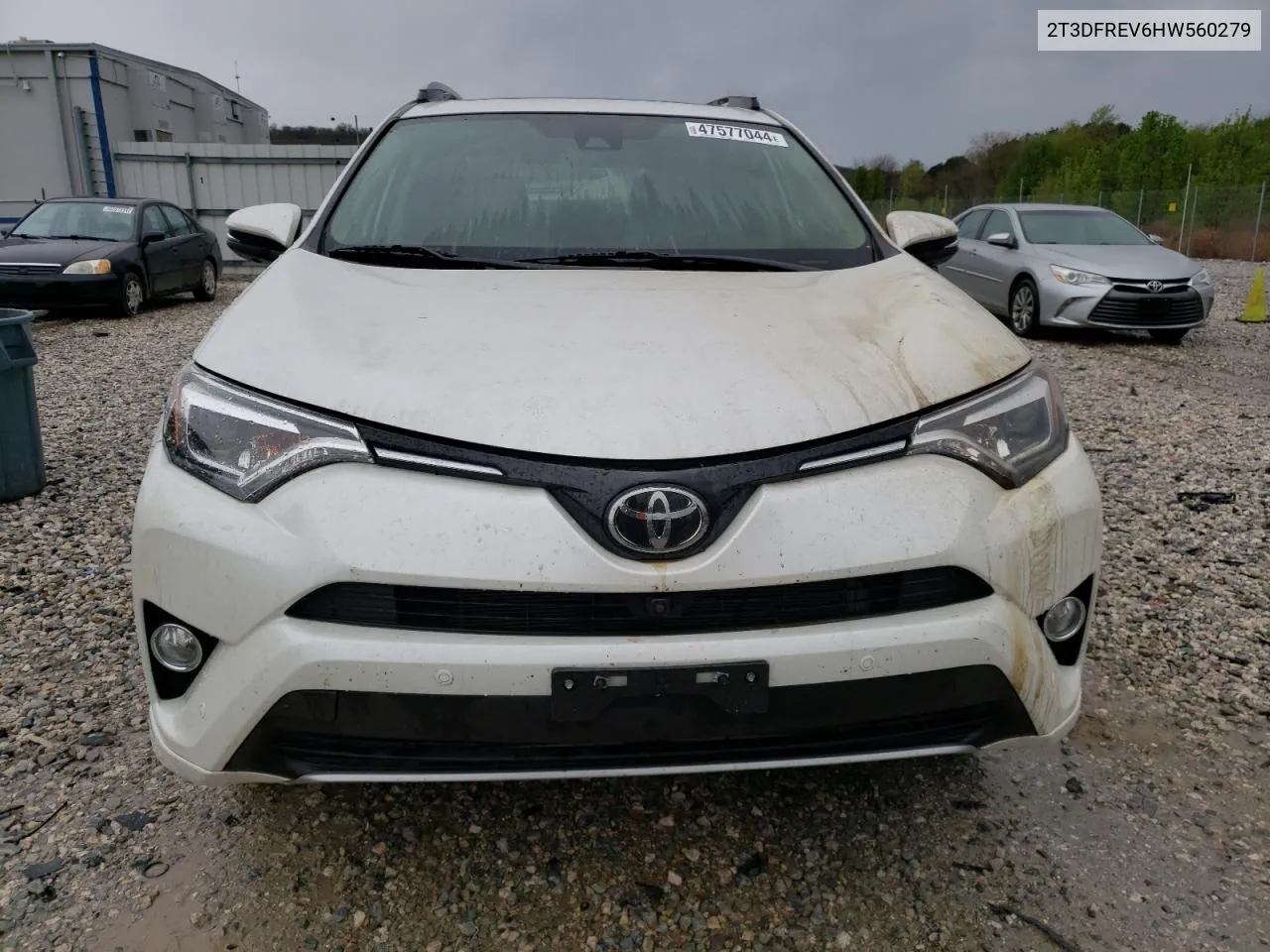 2017 Toyota Rav4 Limited VIN: 2T3DFREV6HW560279 Lot: 62980434