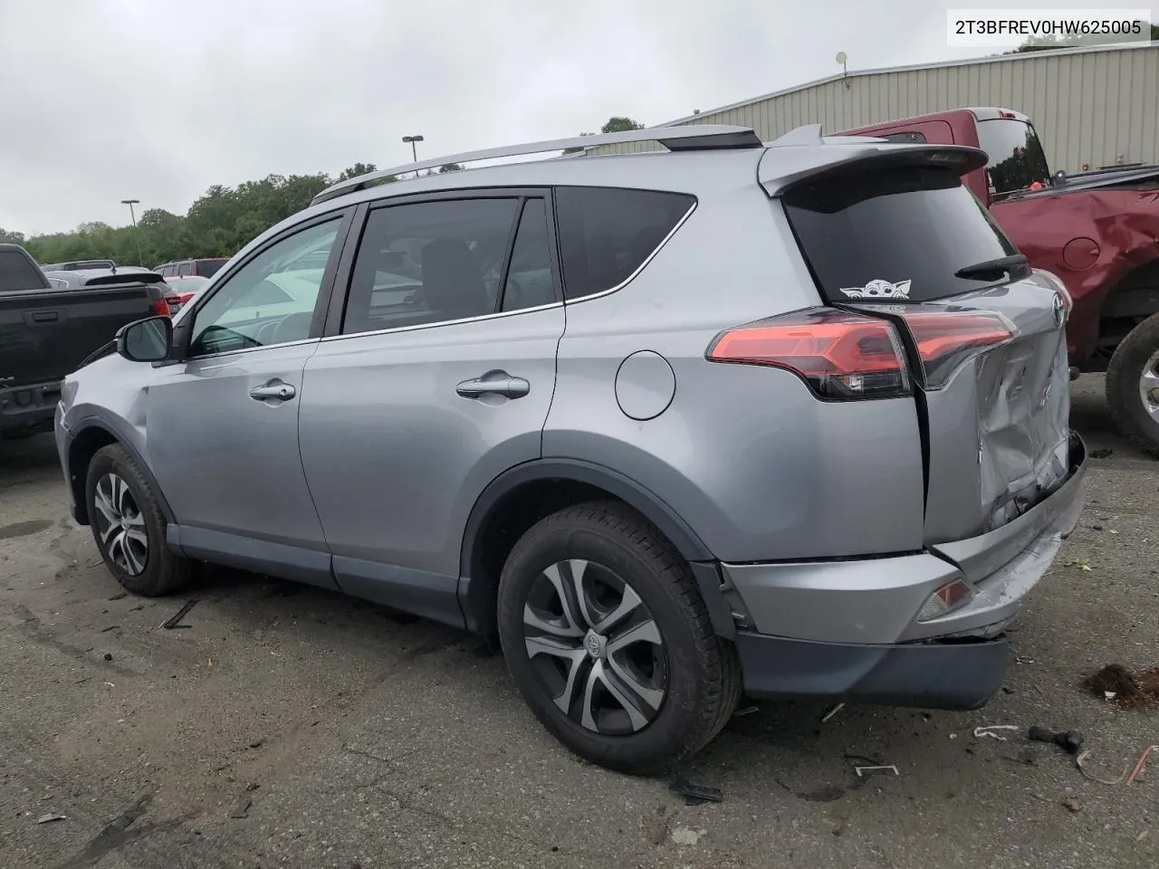 2017 Toyota Rav4 Le VIN: 2T3BFREV0HW625005 Lot: 63020584