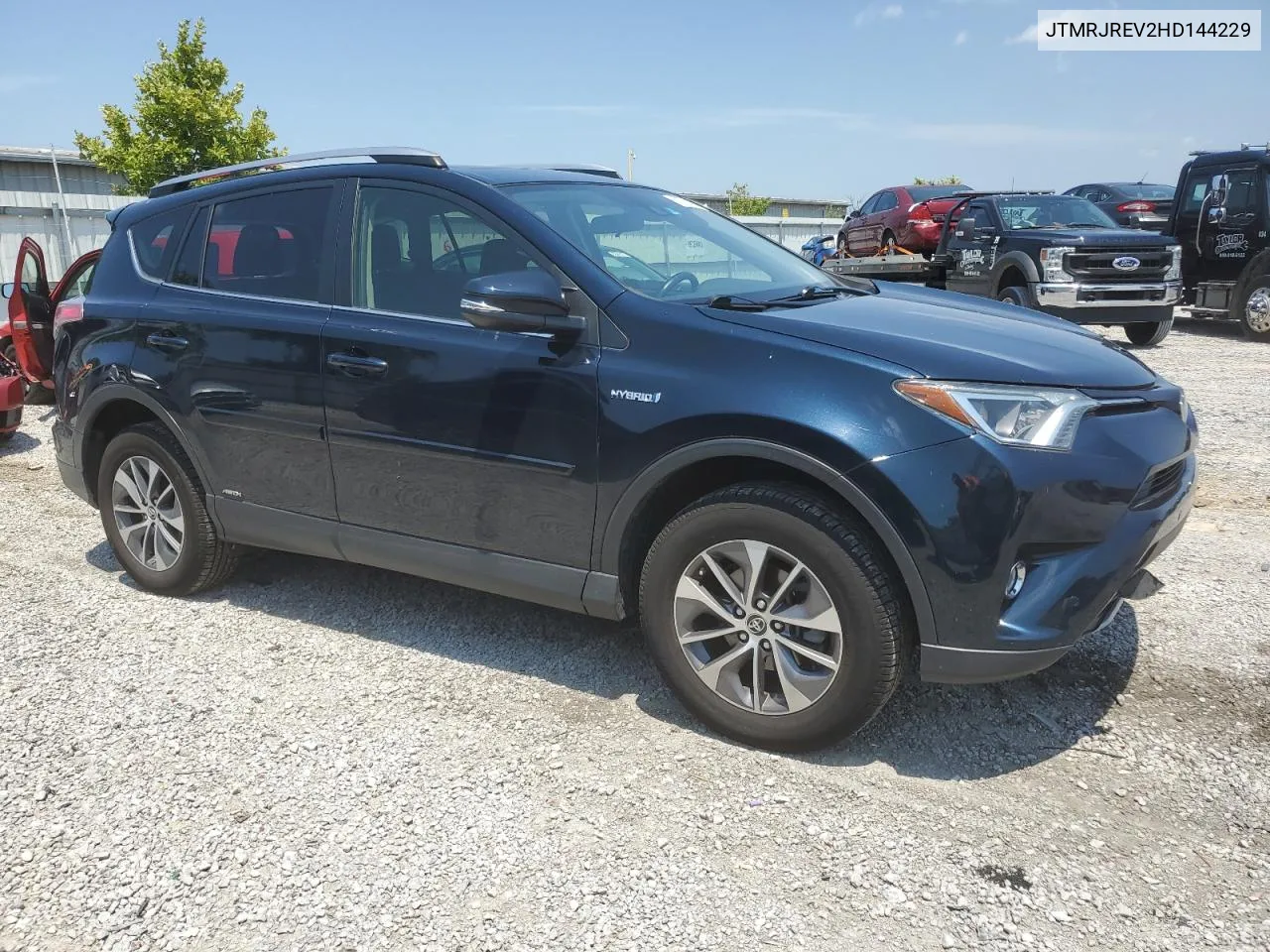 JTMRJREV2HD144229 2017 Toyota Rav4 Hv Le