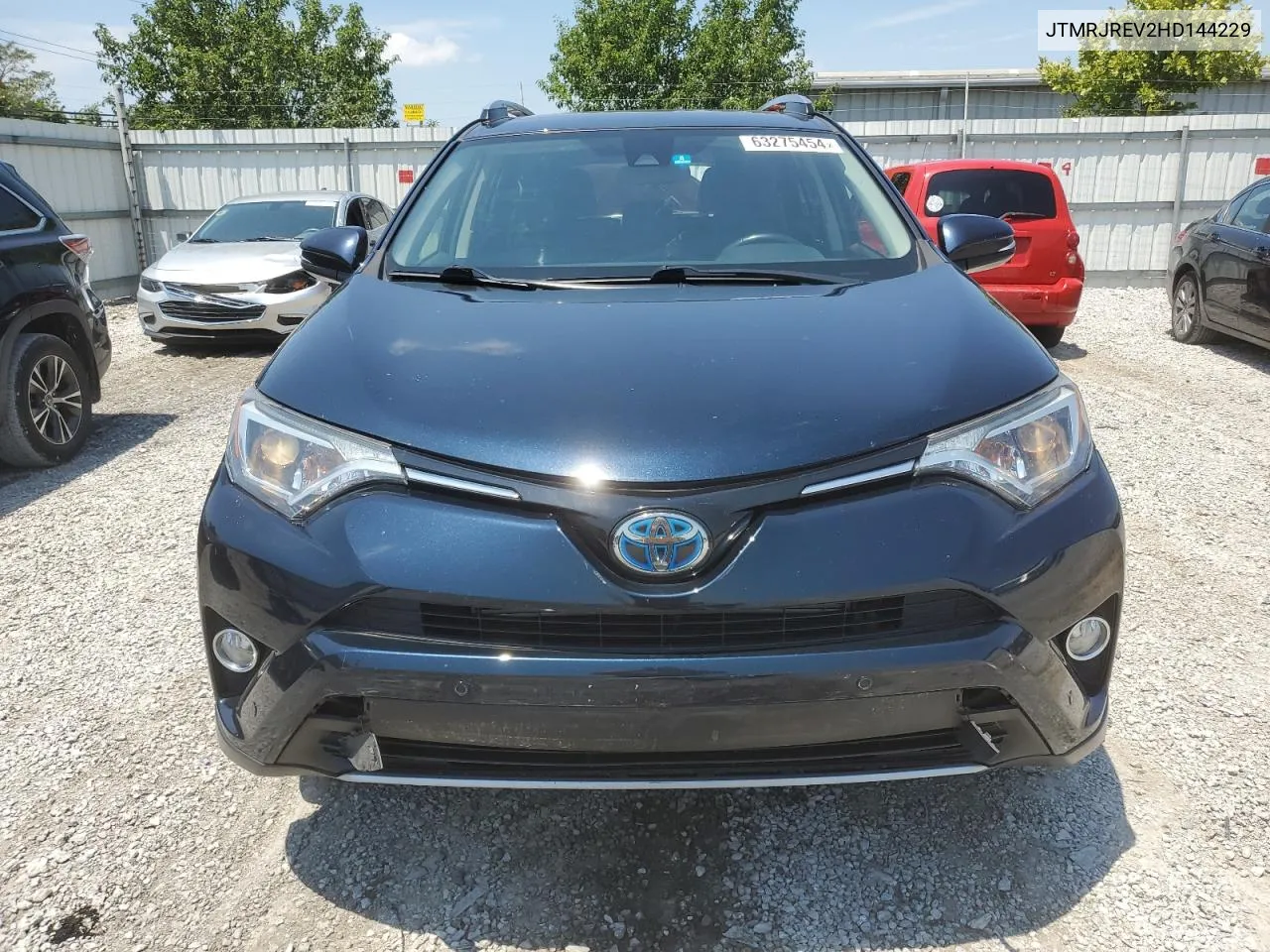 2017 Toyota Rav4 Hv Le VIN: JTMRJREV2HD144229 Lot: 63275454