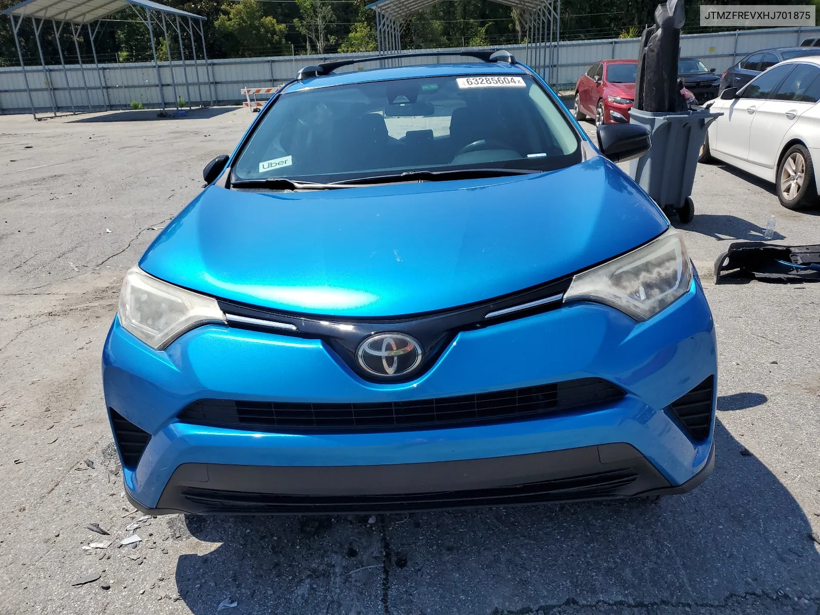 JTMZFREVXHJ701875 2017 Toyota Rav4 Le