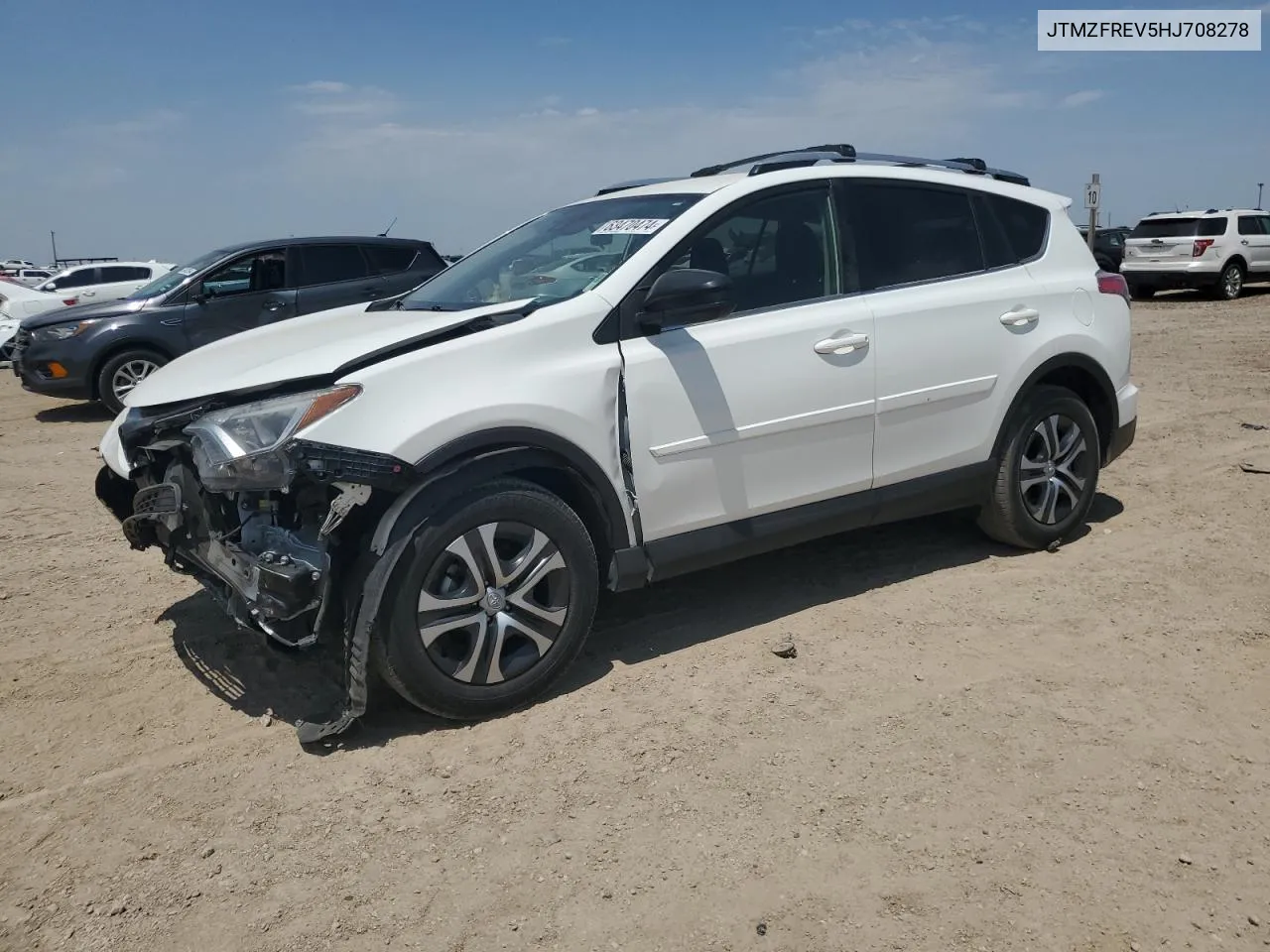 2017 Toyota Rav4 Le VIN: JTMZFREV5HJ708278 Lot: 63470474