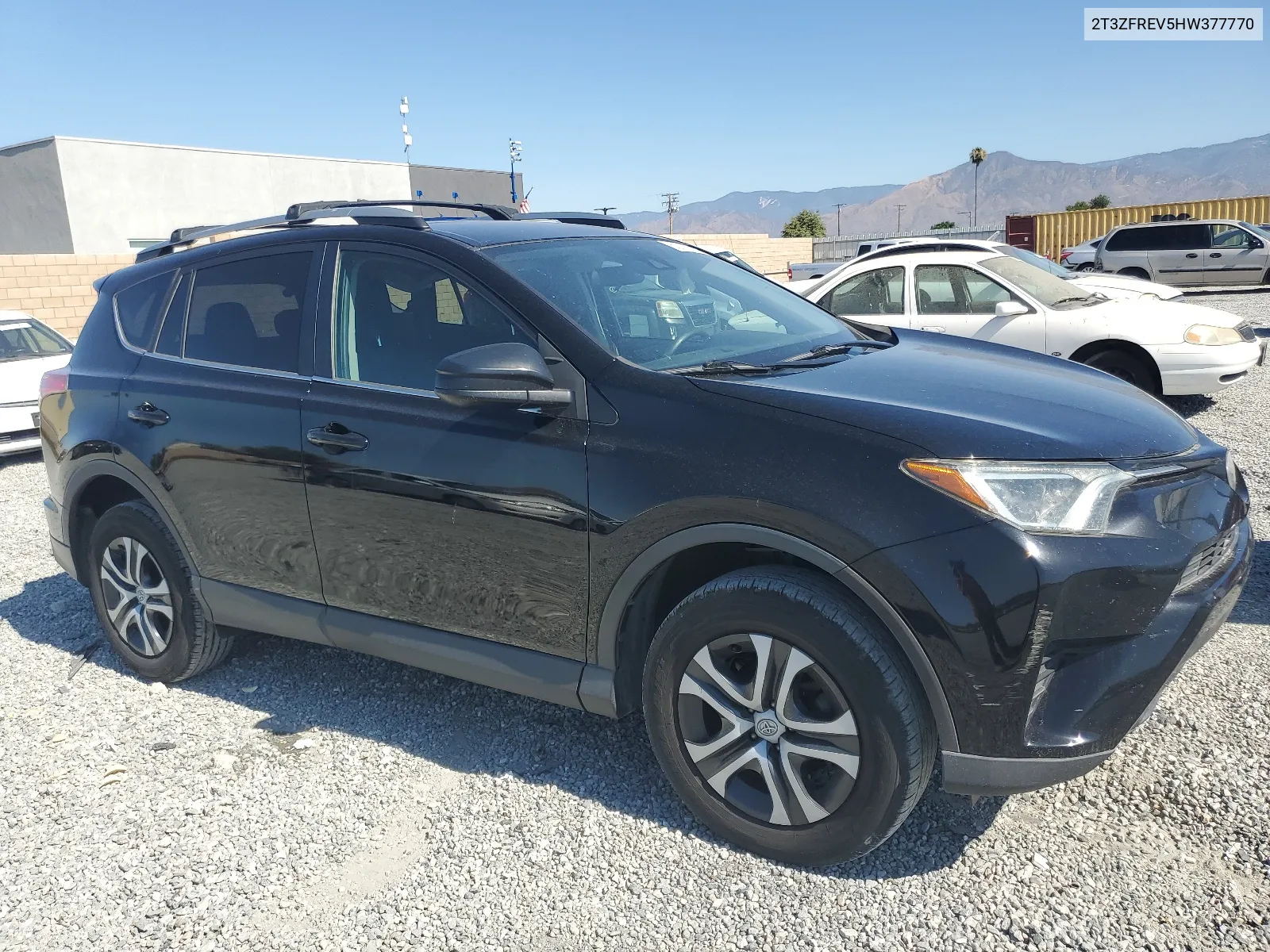 2017 Toyota Rav4 Le VIN: 2T3ZFREV5HW377770 Lot: 63713934