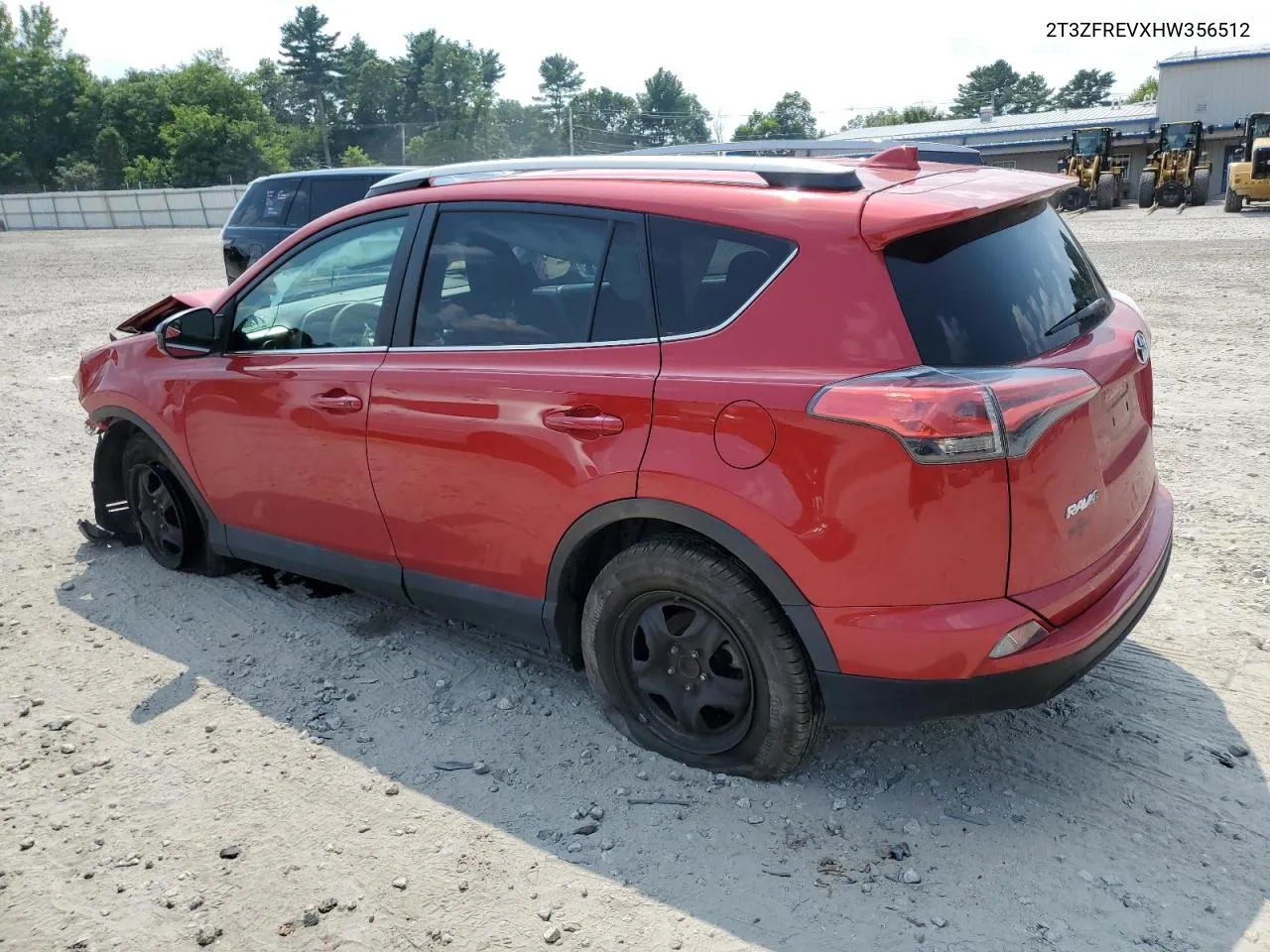 2T3ZFREVXHW356512 2017 Toyota Rav4 Le