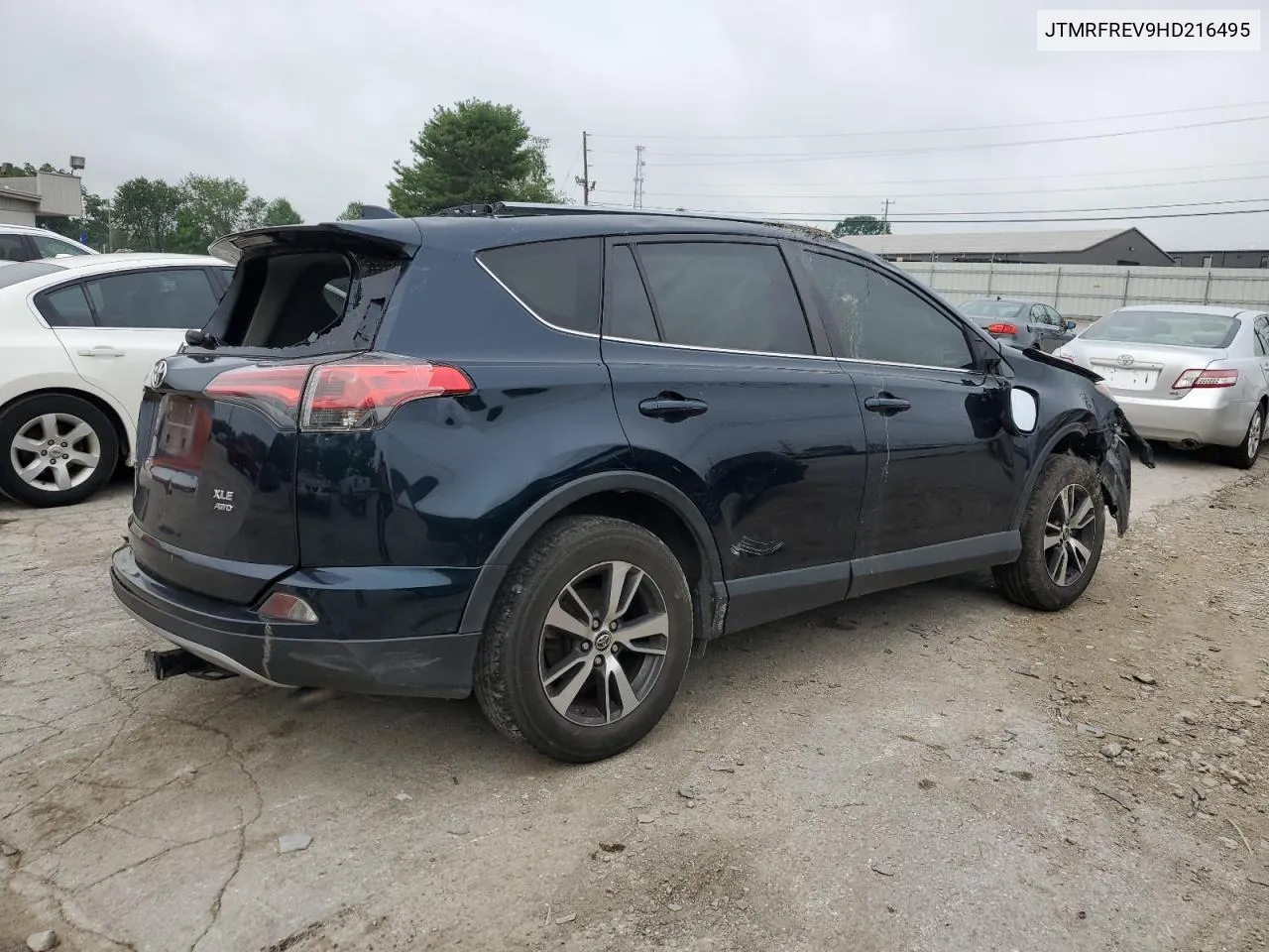 2017 Toyota Rav4 Xle VIN: JTMRFREV9HD216495 Lot: 64364554